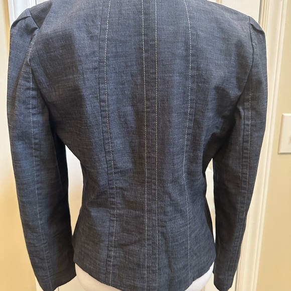 Women’s Rafaella petite blazer, denim like material - Picture 3 of 6